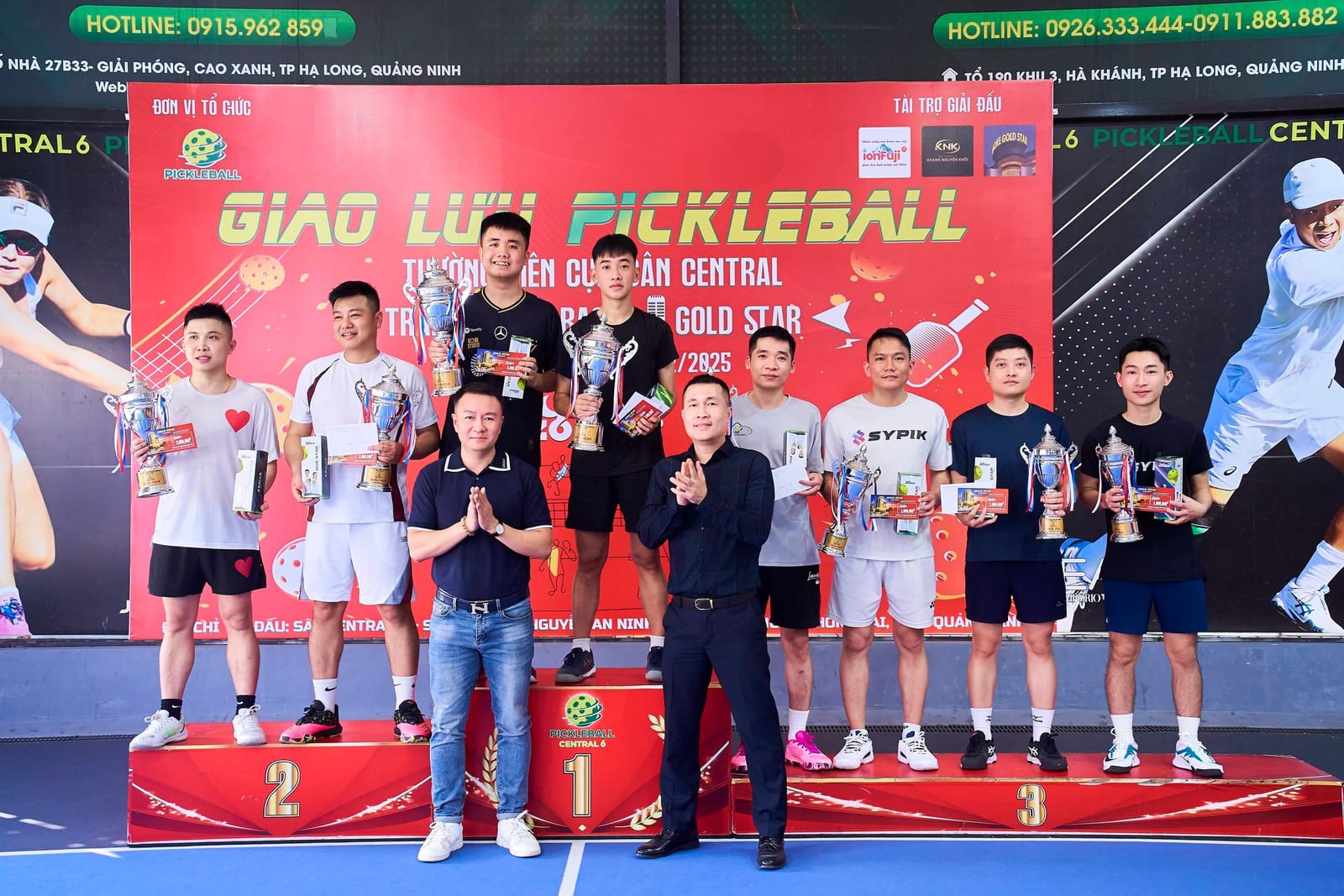 VĐV Sypik thi đấu pickleball