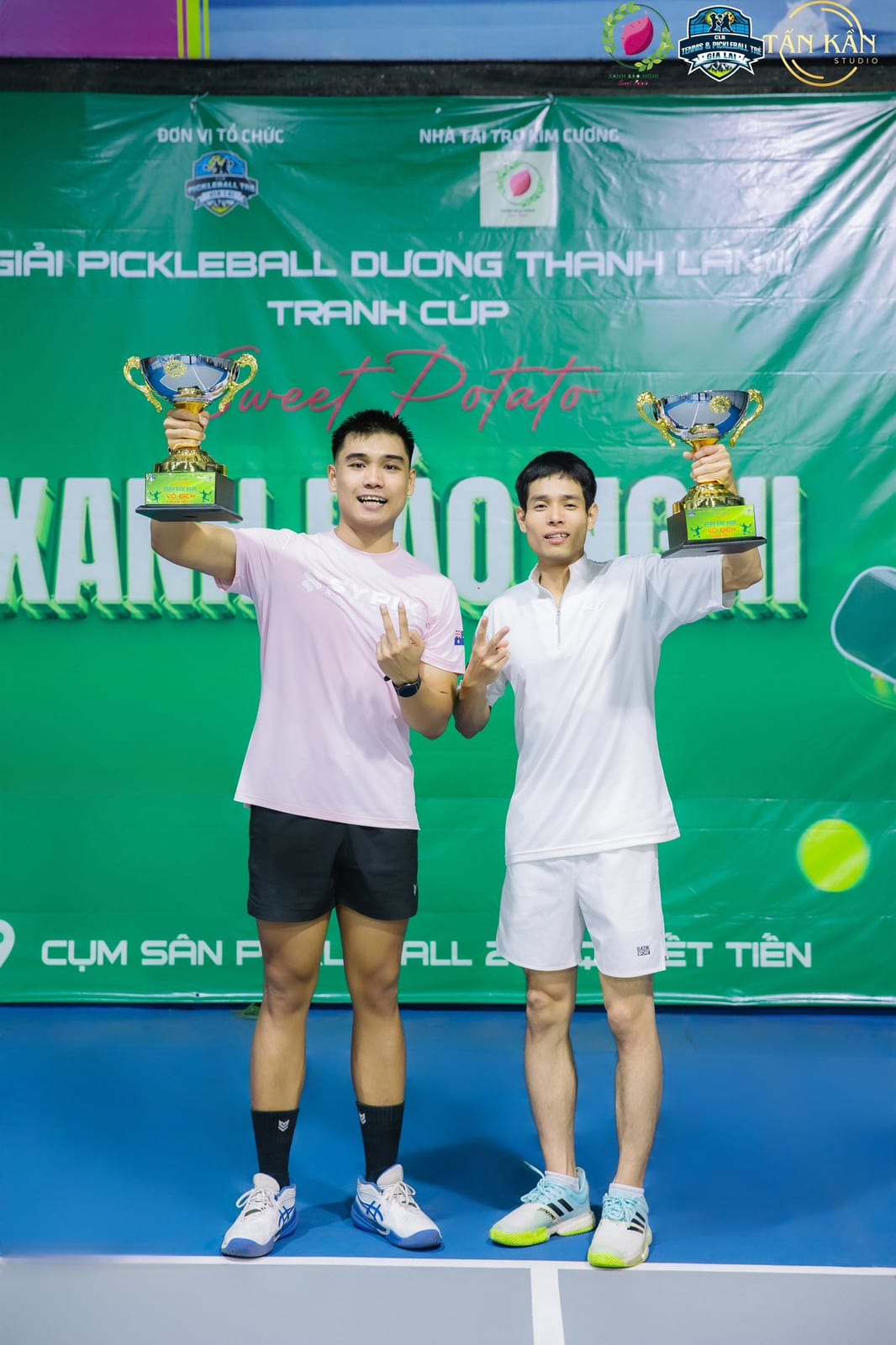 VĐV Sypik tại sân pickleball