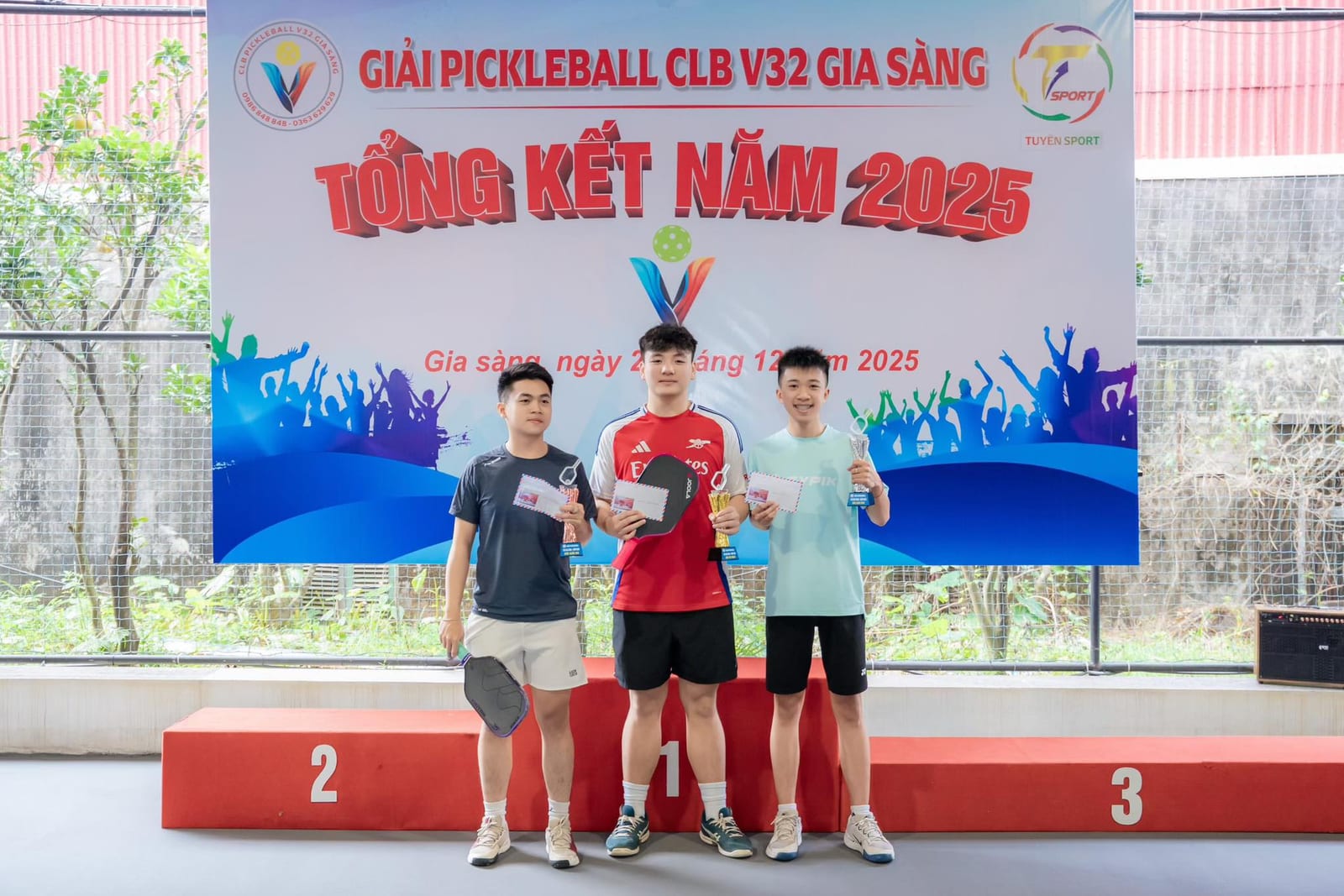VĐV Sypik tại sân pickleball