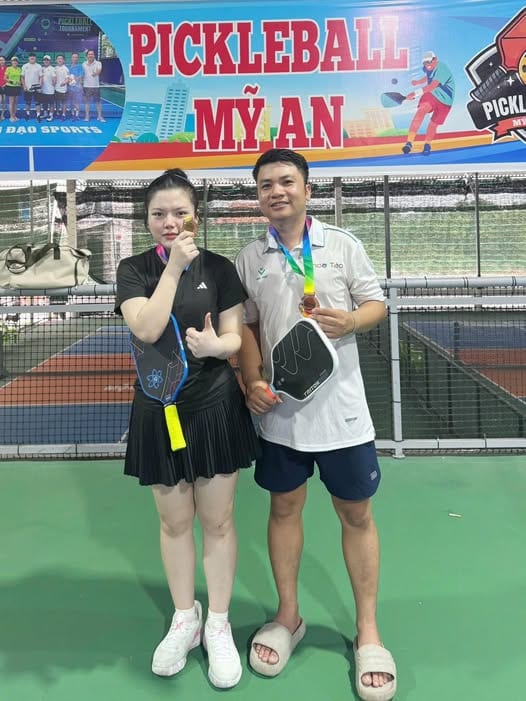 VĐV Sypik tại sân pickleball