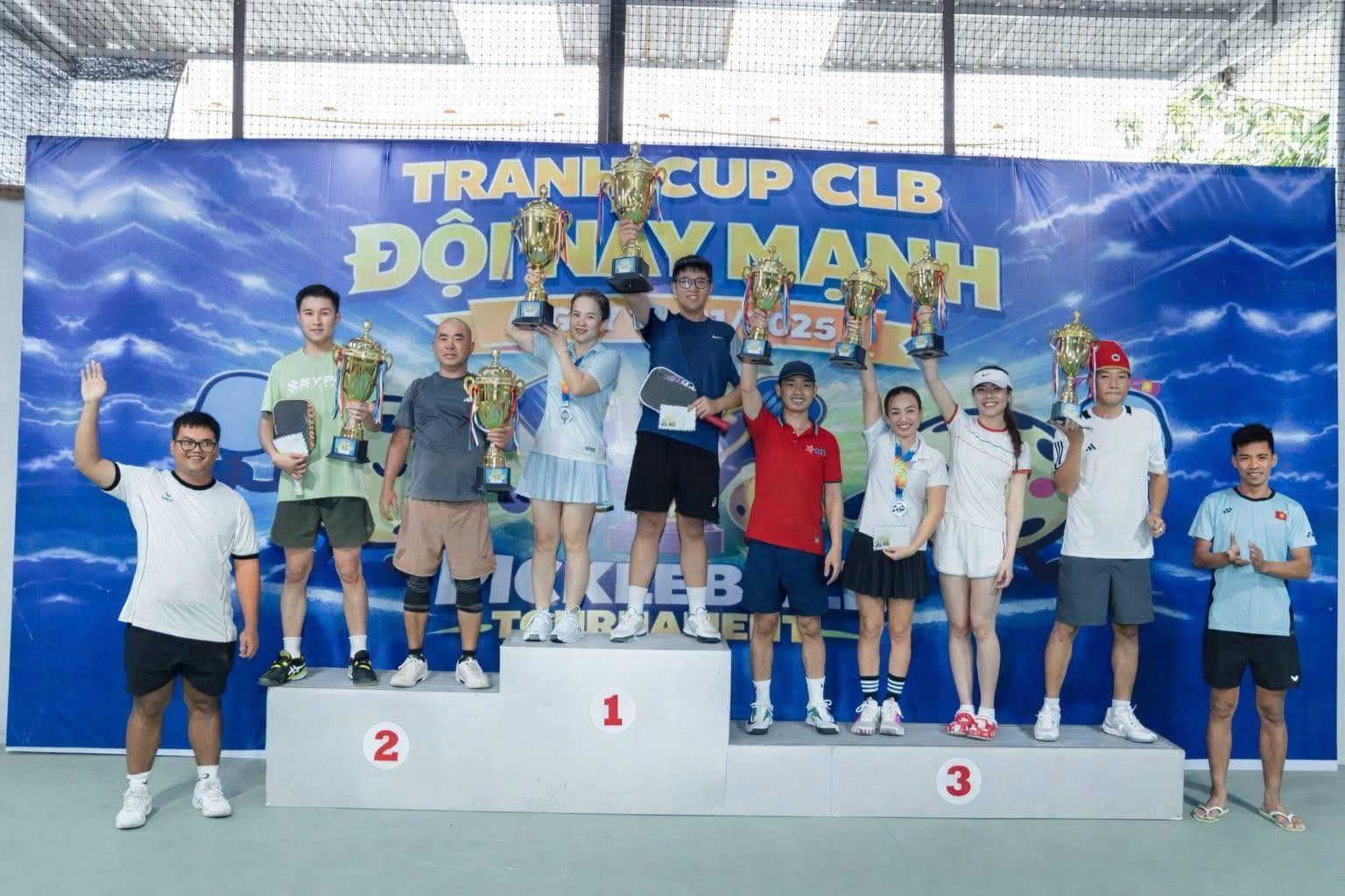 VĐV Sypik tại sân pickleball
