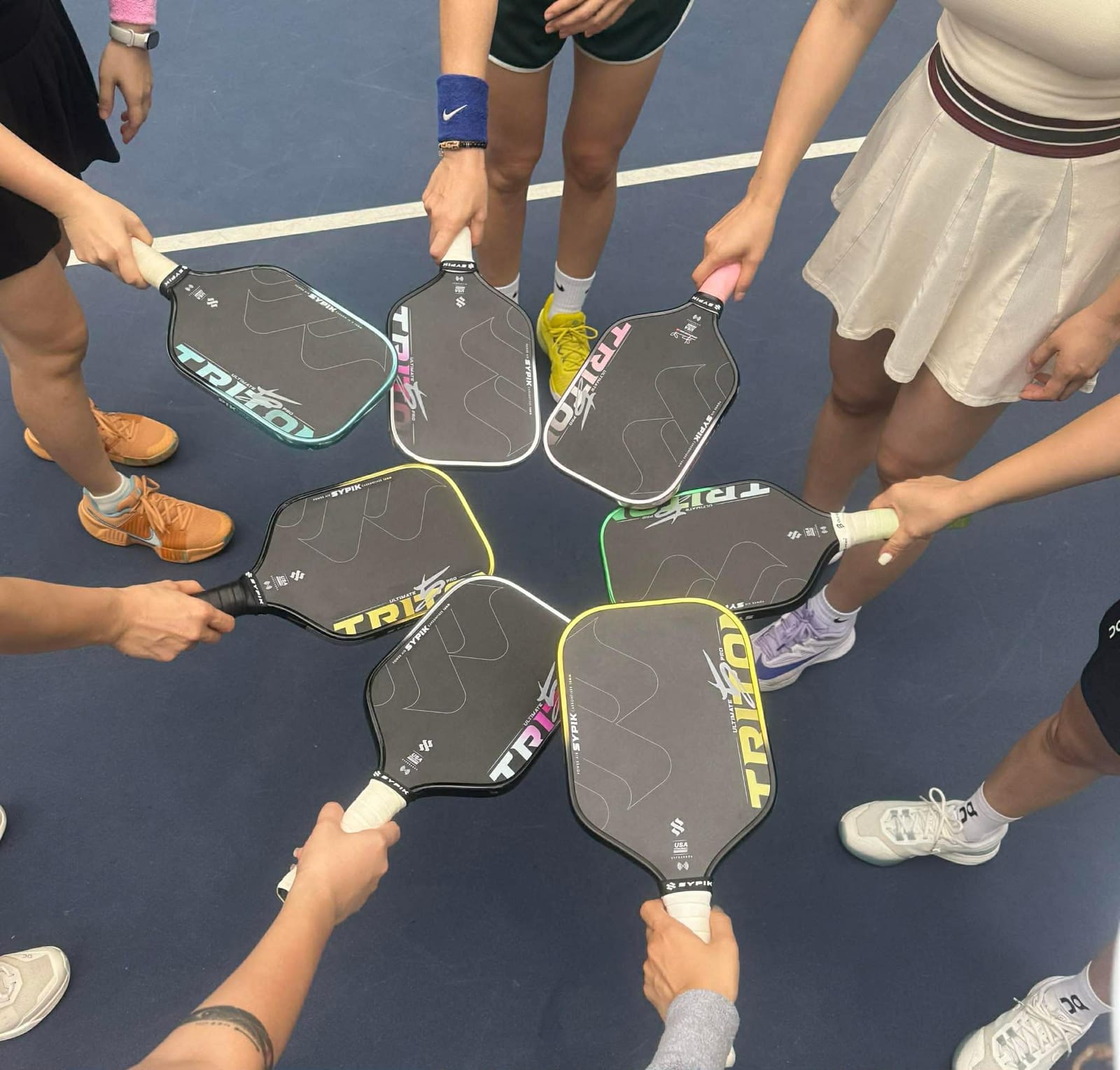 VĐV Sypik tại sân pickleball