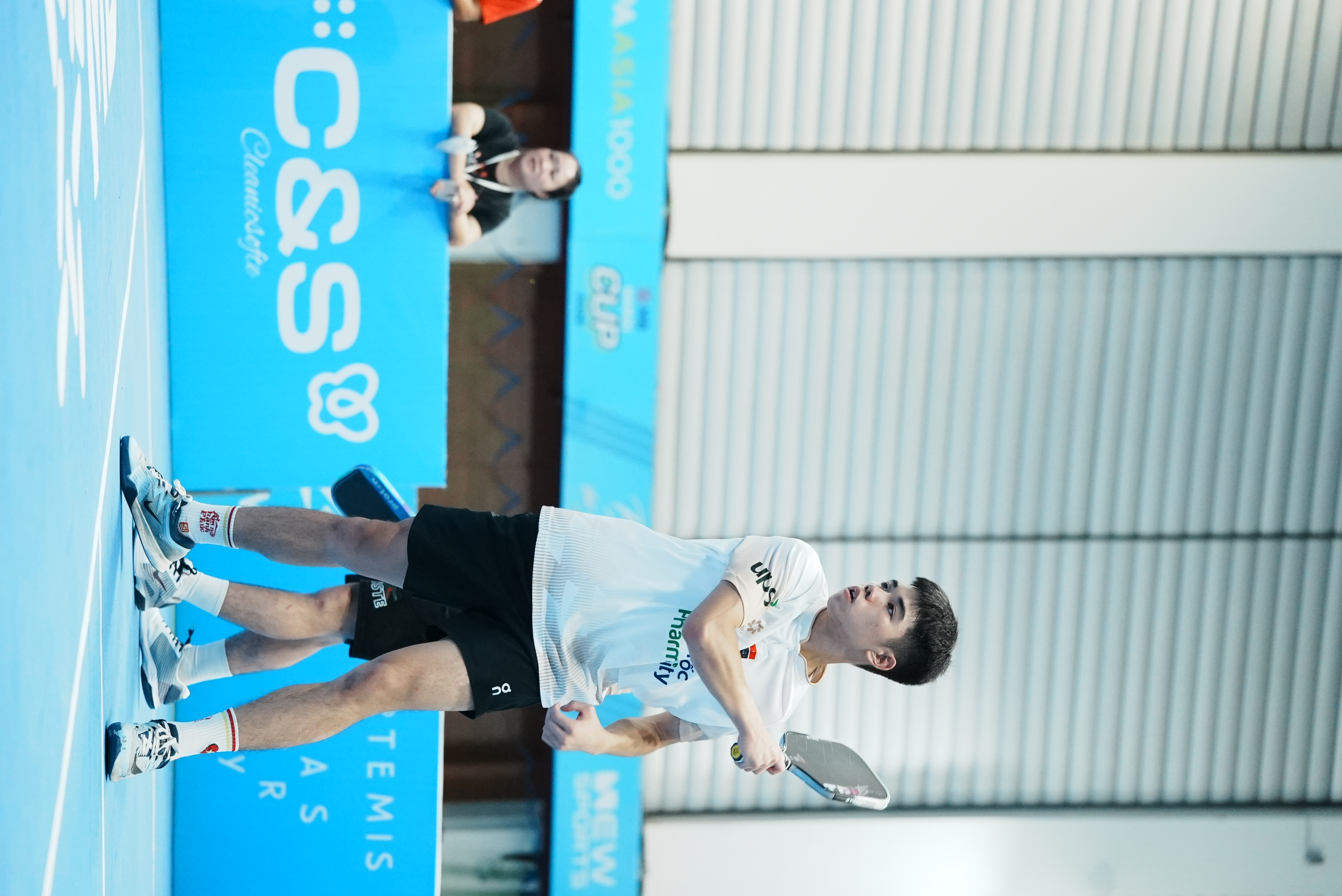 VĐV Sypik thi đấu pickleball