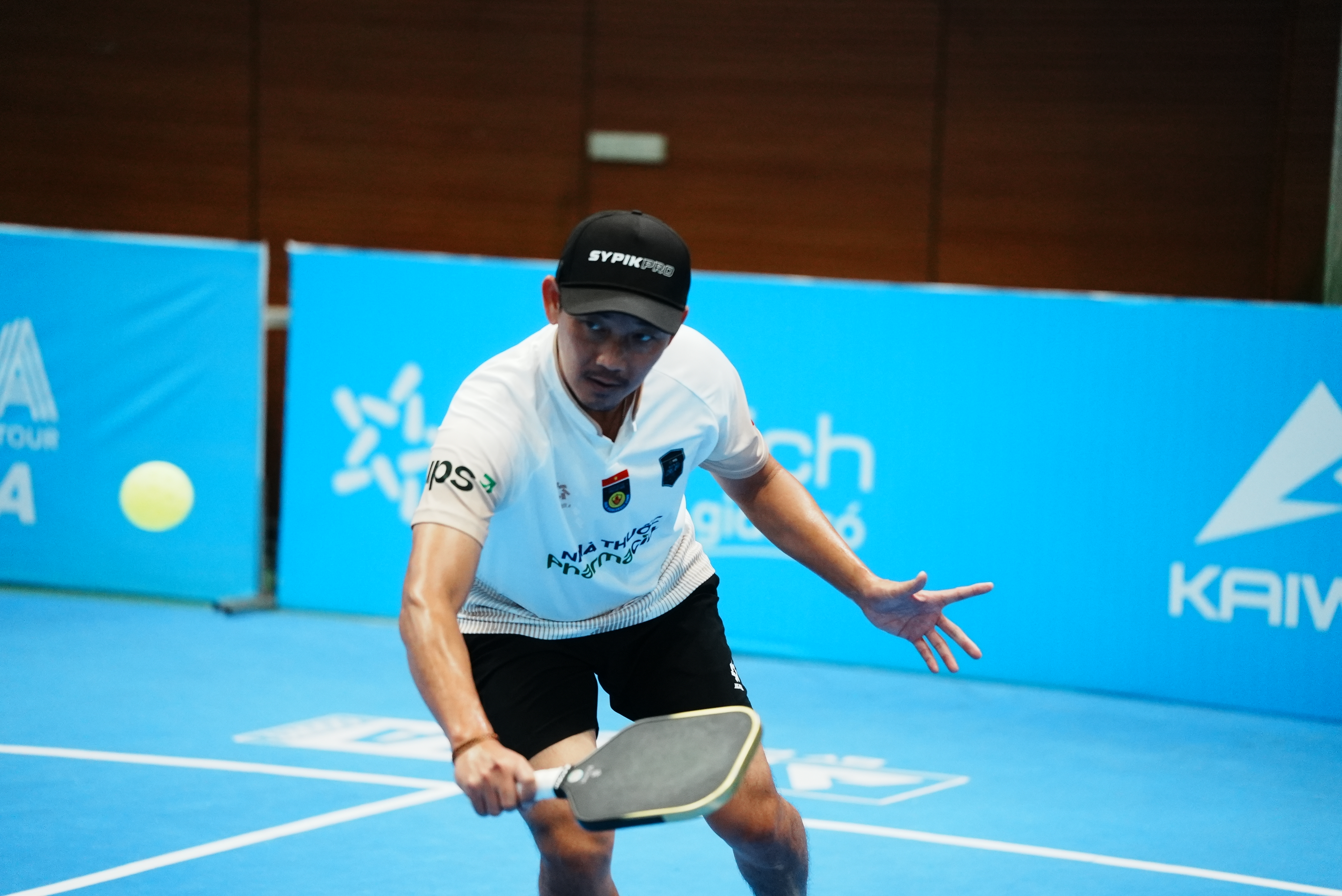 VĐV Sypik tại sân pickleball