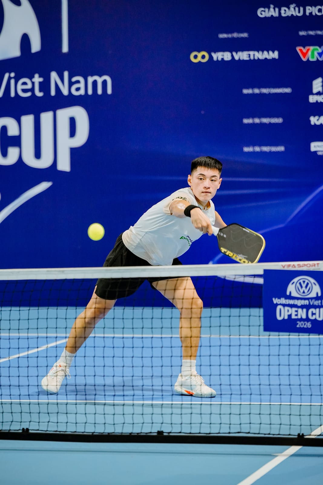 VĐV Sypik tại sân pickleball