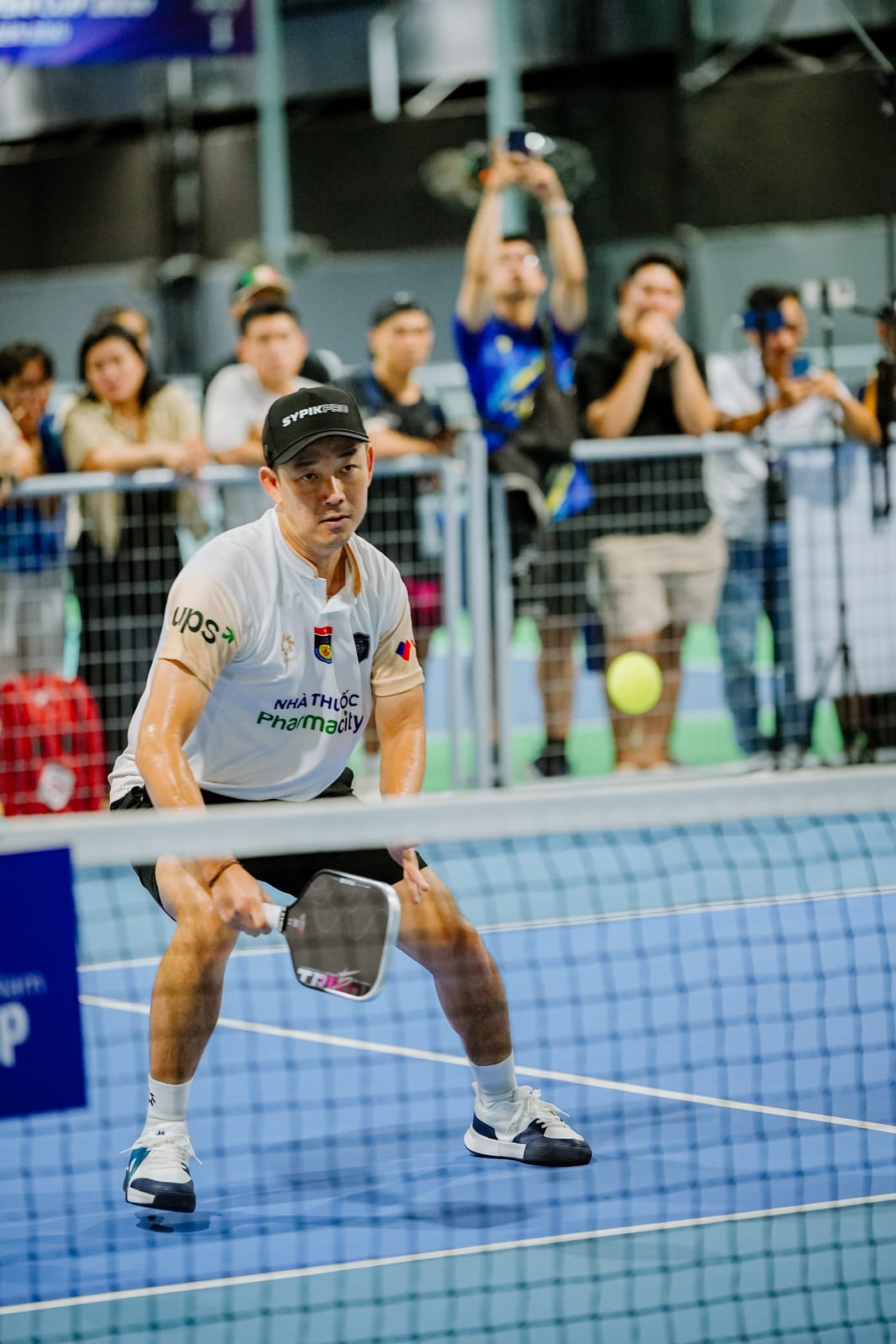 VĐV Sypik thi đấu pickleball