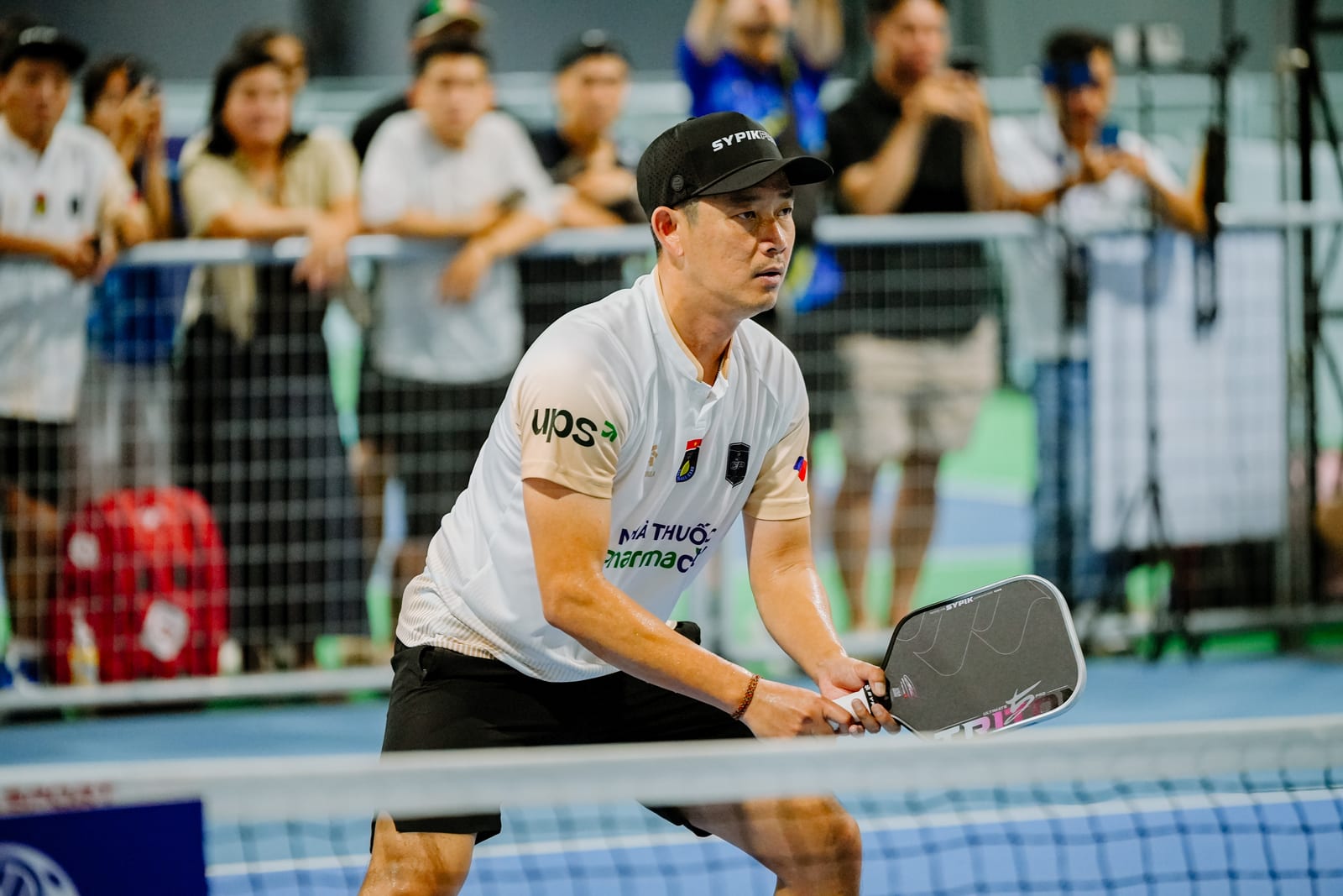 VĐV Sypik thi đấu pickleball