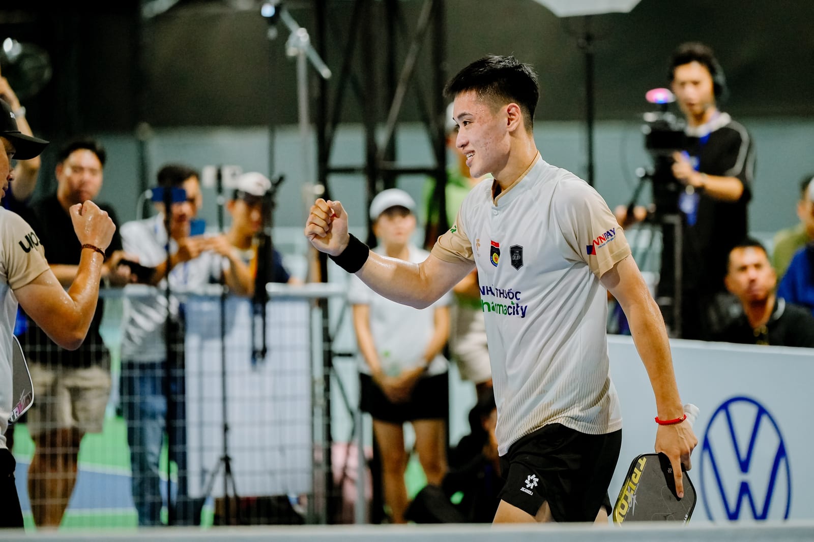 VĐV Sypik tại sân pickleball