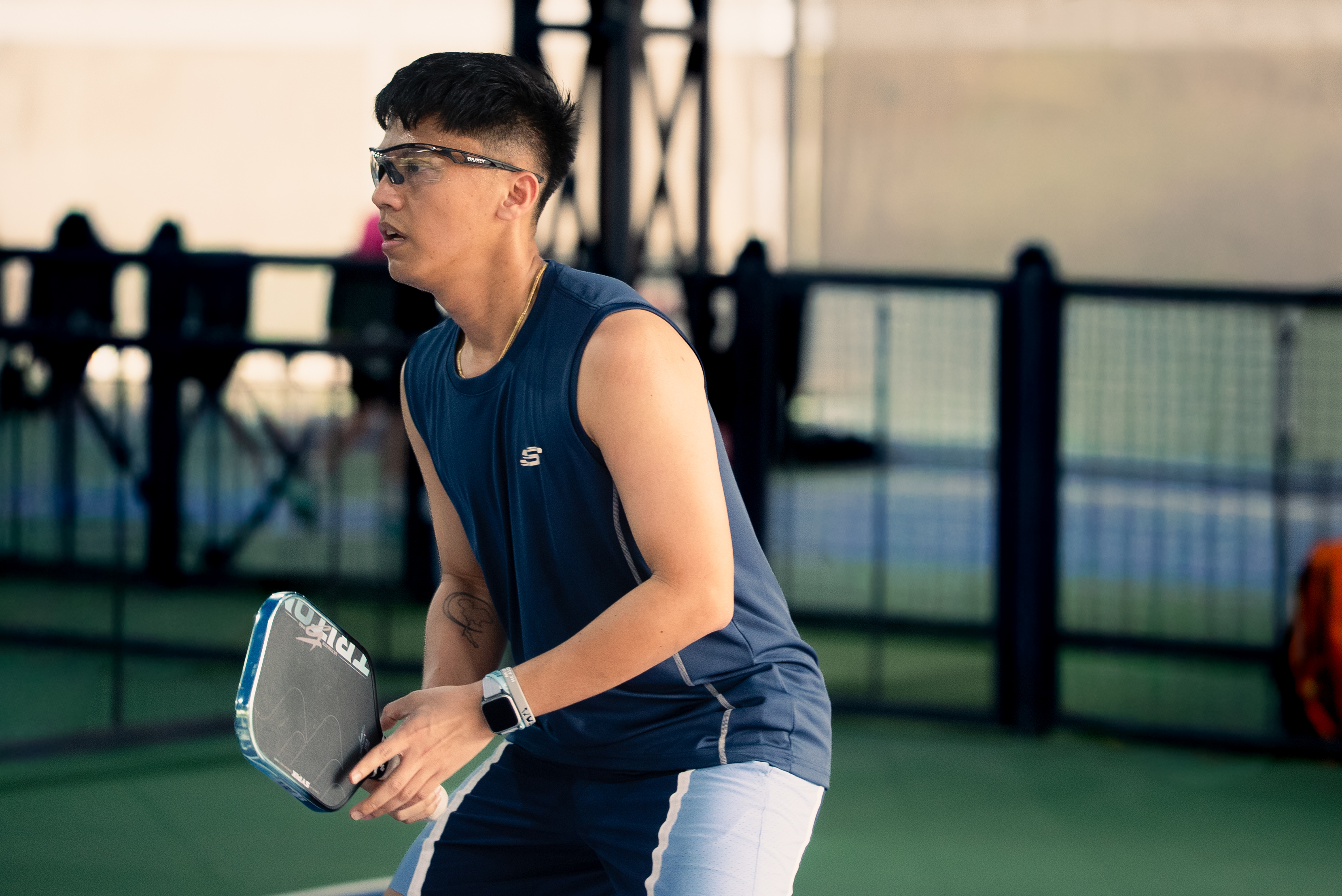 VĐV Sypik tại sân pickleball