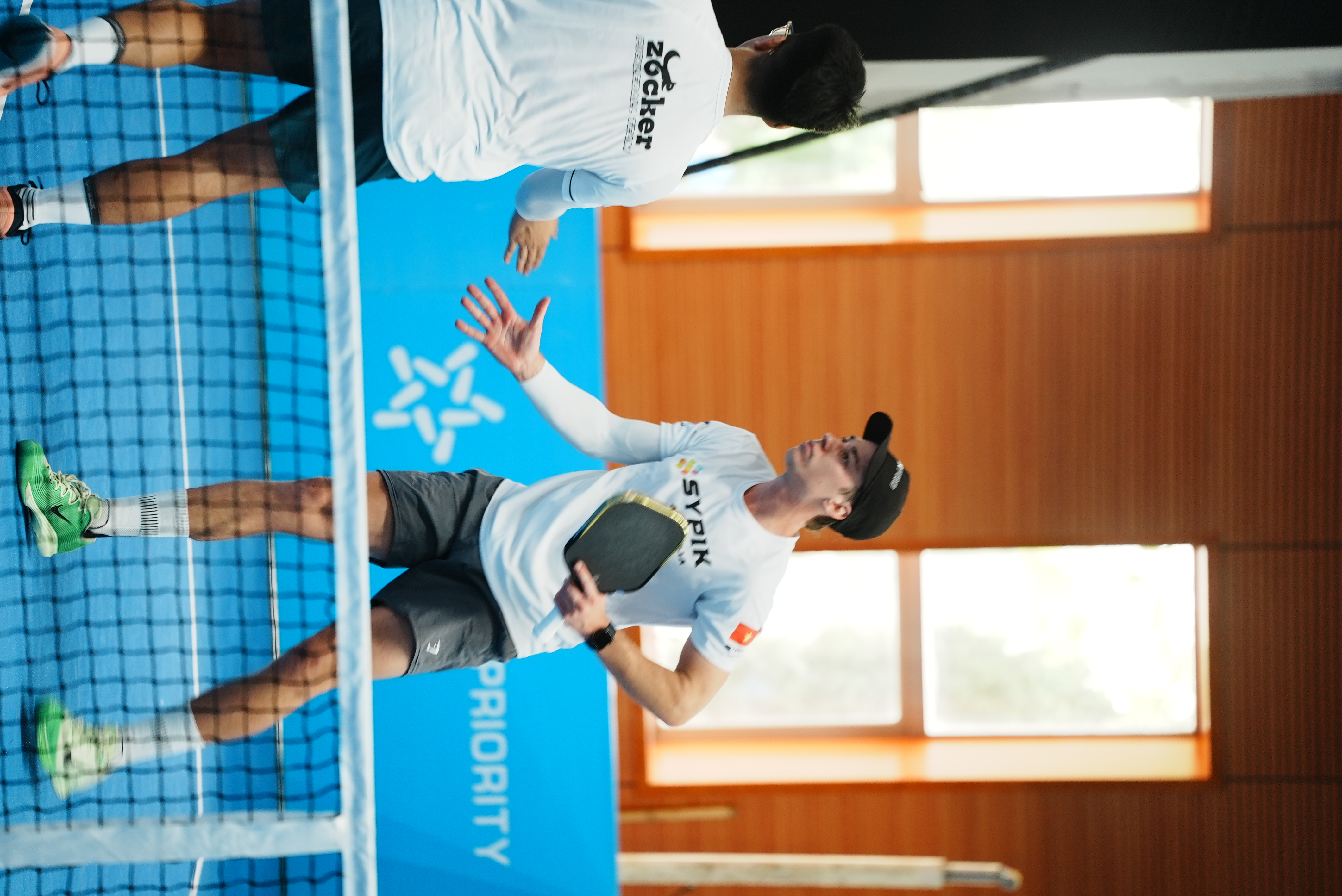 VĐV Sypik tại sân pickleball