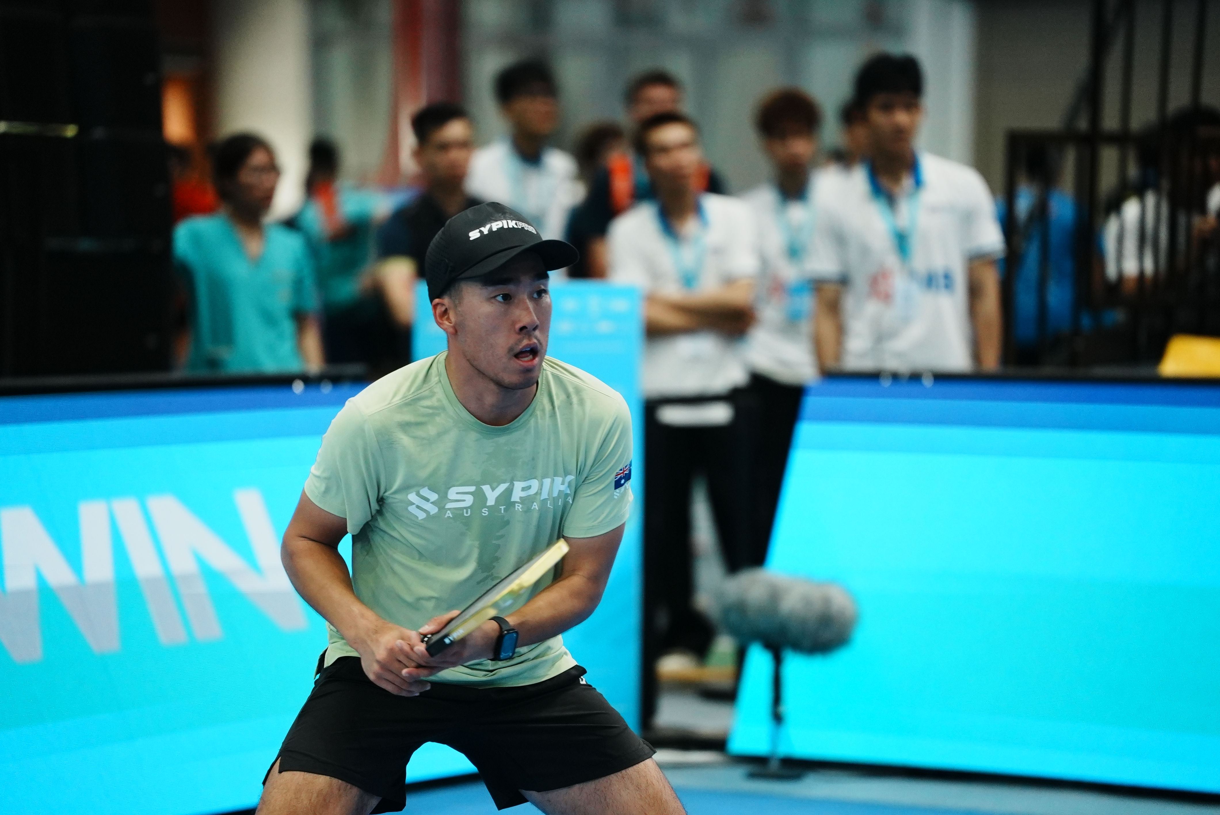 VĐV Sypik thi đấu pickleball