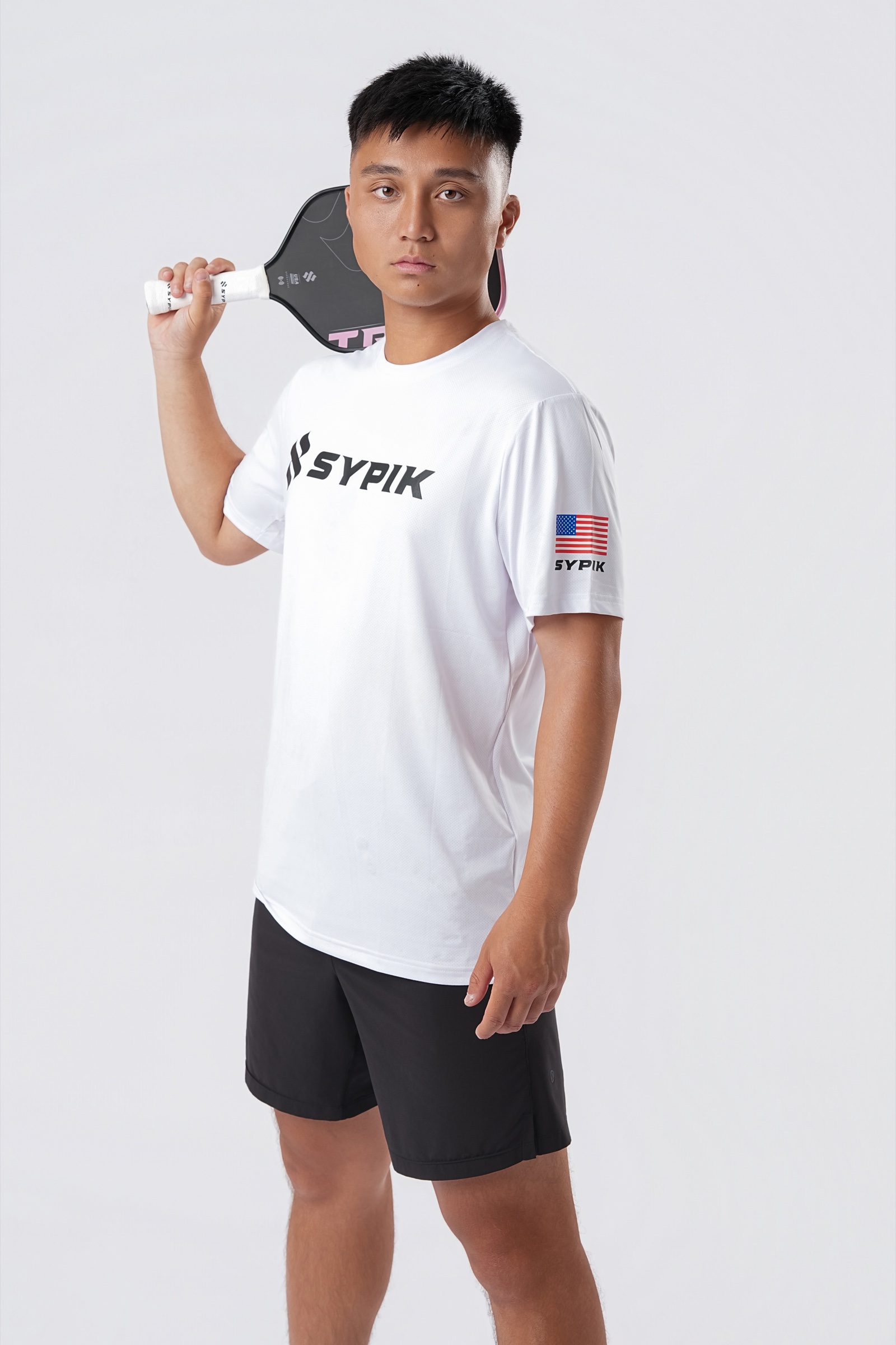 VĐV Sypik thi đấu pickleball