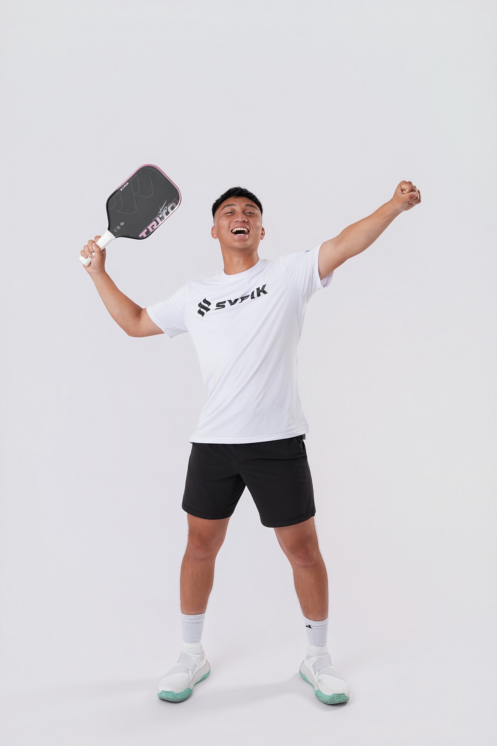 VĐV Sypik thi đấu pickleball